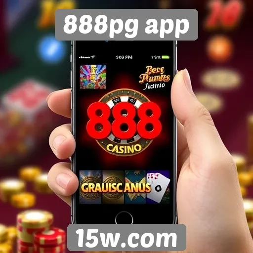 888pg app oferece variedade de jogos de cassino